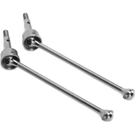 Arbre de transmission CVD pour roue avant, facile à installer, durable et stable, pour voitures RC TRAXXAS UDRSilver. (1/5)