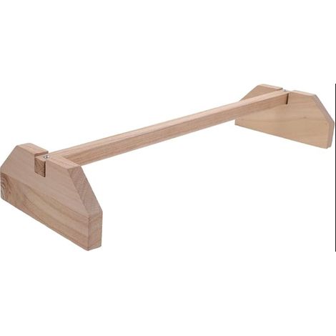 Natural Wood Chicken Perch 40cm Triangular Base Training Stand for Chicks, Handmade Chicken Coop Toy for Poultry and Large Parrots (1/5)
