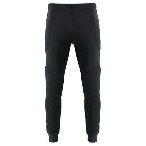 Pantalón largo de portero unisex con rodilleras acolchadas 16 Negro
