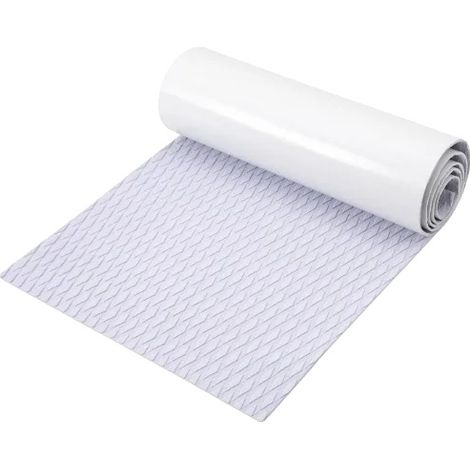 Tapis de pont de bateau, surface antidérapante, design étanche, 4pcs gris (1/2)