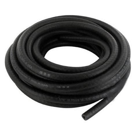 Durite carburant tressée renforcée longueur 7,6m diamètre extérieur 10,4mm - intérieur 4,5mm