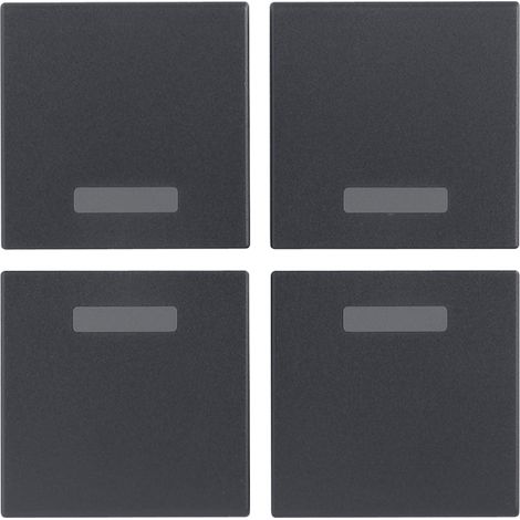 VIMAR - R20841 Quattro mezzi tasti 1M neutri grigio