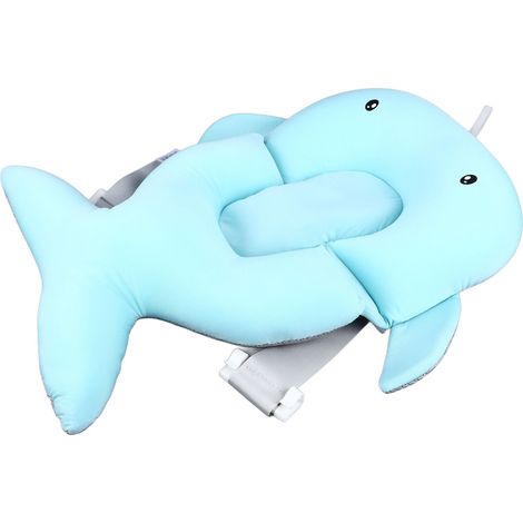 Support de bain pour bébé, protection dorsale, tapis de bain confortable pour bébé, siège de baignoire pour baby shower (1/5)