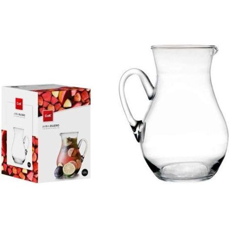 1,5 lts. jarra sangria cristal mod. duero cok similar jarra artesana
