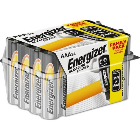 CAJA 24 PILAS ALKALINAS POWER TIPO LR03 (AAA) ENERGIZER E300456502 (1/5)