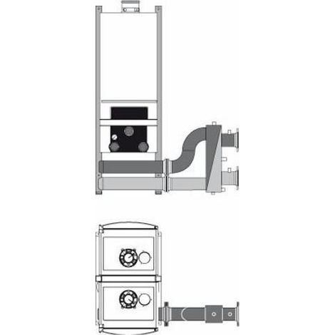 TR2 Kaskadenunit mit Insul und Weiche  - 7736700464 von Buderus