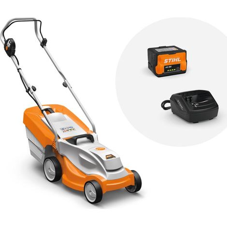 STIHL Akku Rasenmäher RMA 235 Set AK 20 + AL 101