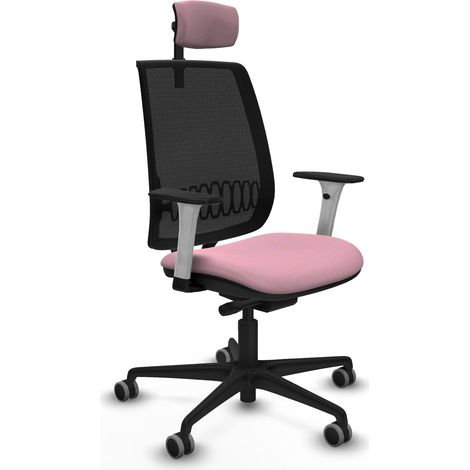 Chaise de bureau piqueras y crespo Alares blanc soutien lombaire (1/2)