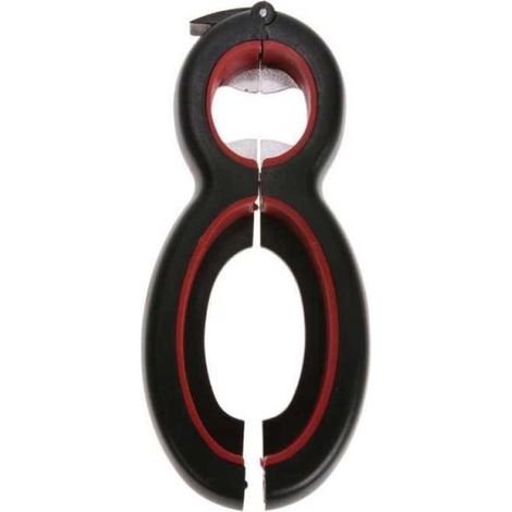 CD11156-Ouvre bouteille rotatif multifonction 6 en 1. tout en un. pince à bocal. canette de vin. couvercle de bière. ouvre bocal r (1/4)