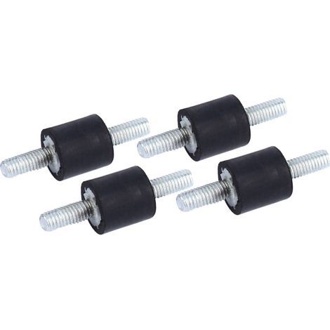 4 Pièces Supports en Caoutchouc M8, Supports de Bobines en Caoutchouc Anti-vibrations, Amortisseurs Bobines (M3 8x8) (1/5)