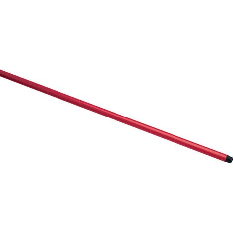 Mango de fibra de vidrio HACCP 1500x25x2 mm rojo