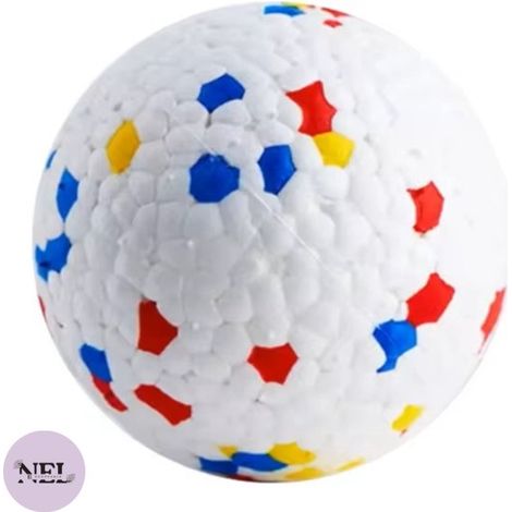 Balle de jeu légère pour chien - Résistante aux crevaisons  - Jouet durable et sûr pour les mâcheurs puissants - Balle pour chiens de toutes tailles - Jouet solide pour chien - Balle pour chien (1/5)
