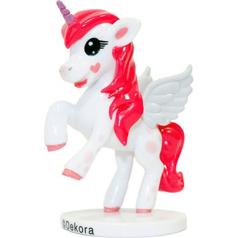 Figurine d'anniversaire - Licorne en PVC 1 pièce