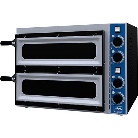 Four à pizza électrique pour 1 pizza ø 32 cm, contrôle mechanique 615x500x280 mm - VIRTUS