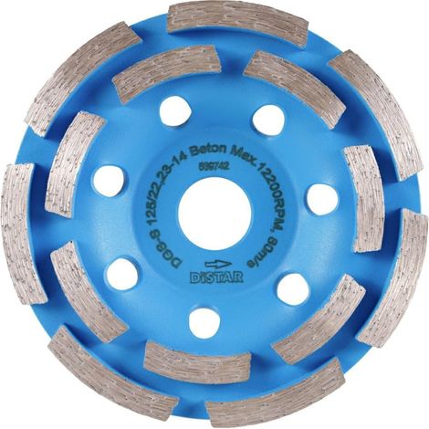 Disco de hormigón Distar para macetas, 125 x 22,23 mm