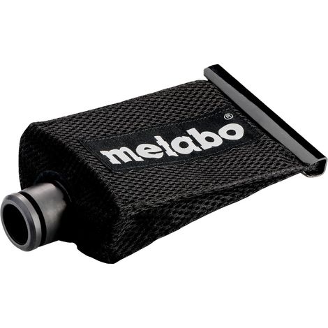 Metabo – Sac à poussières en tissu pour ponceuse vibrante et excentrique – Compatible SR/SRE/SXE – 631287000