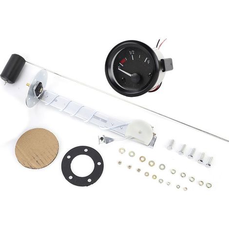 Gauge of fuel 2 inches with level sensor, indicator pointer, pieces universal 12V (1/5)