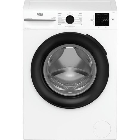 Lavatrici Beko BM1WFU39225WPB, 9 kg, Bianca, Lavatrice con Funzione di Risciacquo e Risparmio Energetico (1/3)