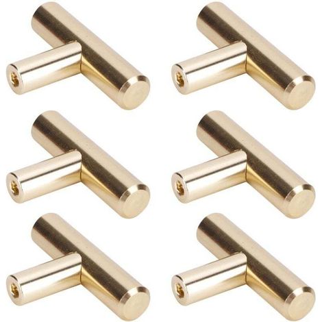SABIR Pièces détachées pour meubles 6 pcs. Commode en aluminium doré.. (1/4)
