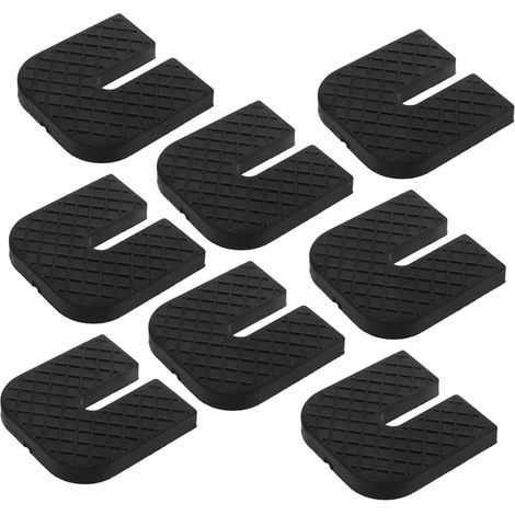 Lot De 8 Coussinets Pour Lave-linge Et Sèche-linge - Tapis Insonorisants Pour Climatiseur Entretien Facile (1/5)