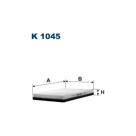 Filtro abitacolo K1045 Filtro