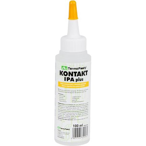 ALCOOL ISOPROPYLIQUE KONTAKT-IPA-PLUS/100 BOUTEILLE 100ml AG THERMOPASTES