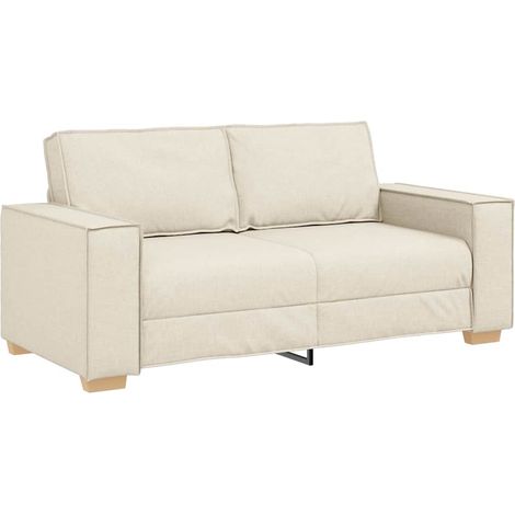 Canapé Sofa 2 places en lin 180x78x84 cm