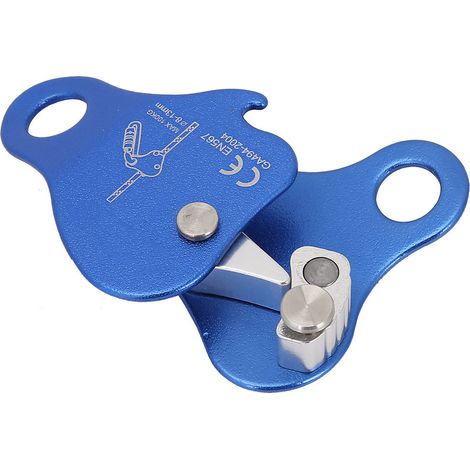 Poulie pivotante simple robuste en alliage d'aluminium et de magnésium pour corde, équipement de sécurité pour l'escalade