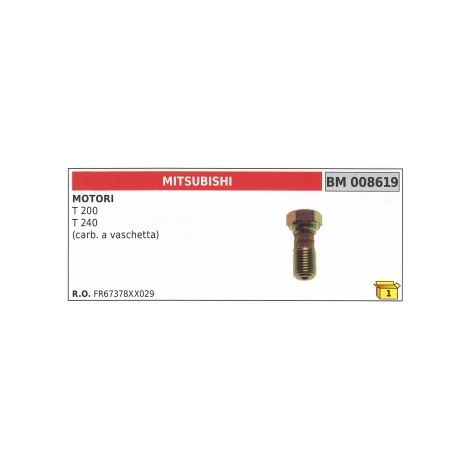 Carburatore a vaschetta MITSUBISHI decespugliatore T200 T240 FR67378XX029