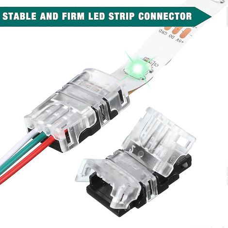 11 connecteurs réglables à 3 broches pour rubans LED de 10 mm - FFY (1/4)