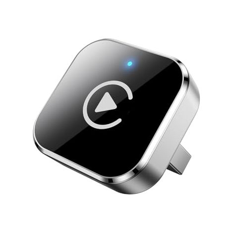 Adaptador inalámbrico Apple CarPlay, conexión triple para coche, sin latencia, Plug & Play, mini dongle inalámbrico CarPlay 2025 para iPhone 517 y modelos 927+, USB-A/C.