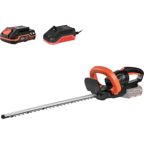 Taille-haie sans fil Dnipro-M 20V avec lame de 51 cm, batterie 2 Ah et chargeur. DHT-200 (1/5)