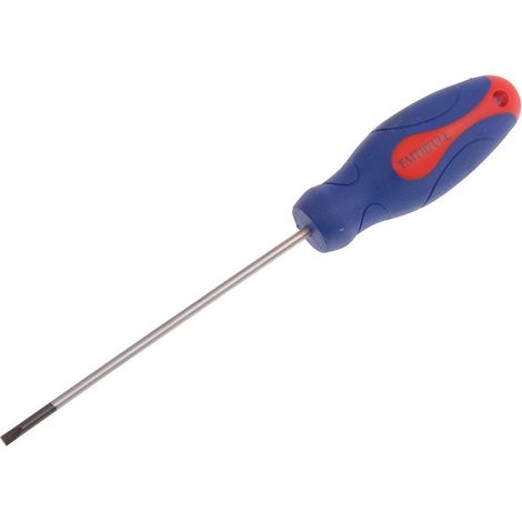 Faithfull Soft Grip Screwdriver Terminal Tip 3 x 100mm FAISDT100