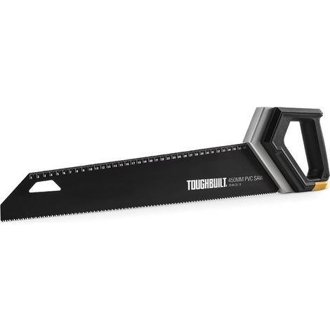 Serrucho para pvc 450 mm, acero alto carbono, 10 tpi
