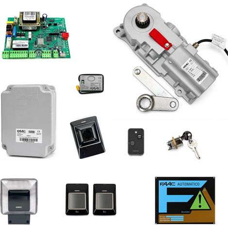 FAAC 770N 230V 10675201 1 Motore KIT Automazione Cancello Ante Battenti Motore Interrato