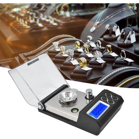 Balance de Précision Portative 0.001g pour Bijoux, Pèse-Pièces Digital 20g