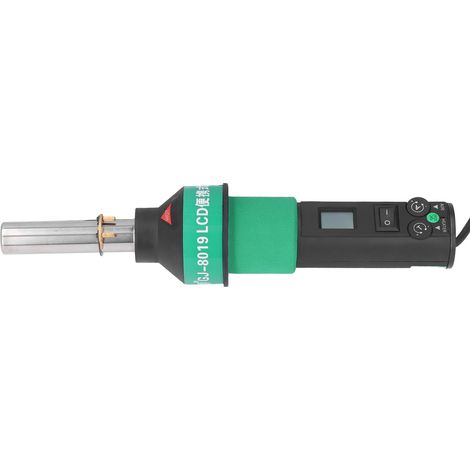 Pistolet à air chaud portable avec affichage numérique, moteur sans balais et kit d'outils de chauffage pour soudure (prise UE 220 V). (1/5)