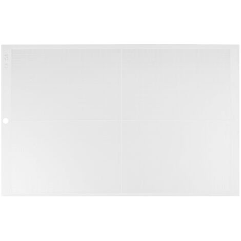 Tapis de découpe antidérapant A3 (45,7 x 30,5 cm) pour traceur de découpe vinyle, blanc (1/5)