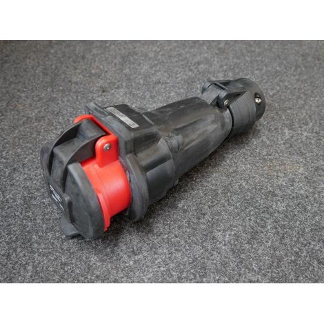 Prise mobile Hypra IP44 63A - 380V à 415V - 3P+N+T - caoutchouc - LEGRAND (1/3)