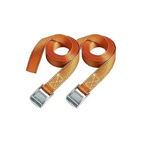 SET 2 CINGHIE FISSAGGIO CON SISTEMA FASTLINK 2,5Mx25MM
