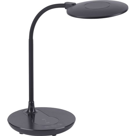 Just Light LED Tischleuchte Astrid in Schwarz 5,5W 520lm (1/5)