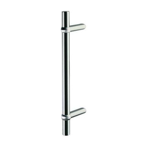 Poignée de porte en inox perce 1522 500 (1/2)