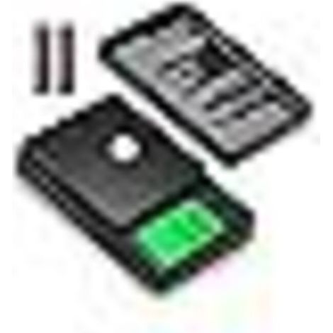 0.01g/1000g Balance de Precision, Mini Balance de Précision avec Écran LCD Rétroéclairé Balance de Poche 7 Unités Fonction Tare Balance Numérique pour Bijoux Cuisine Café (1/5)