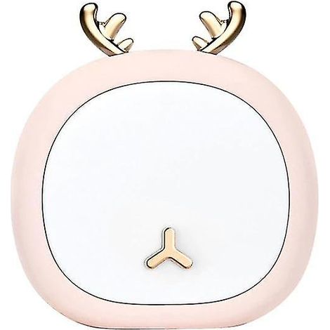 Veilleuse Élan Mignonne Lampe Veilleuse Bébé (rose) (1/4)