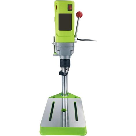 Mini perceuse, établi de Forage, Petite perceuse électrique, établi de Travail, entraînement par Engrenages, 710 W (1/5)