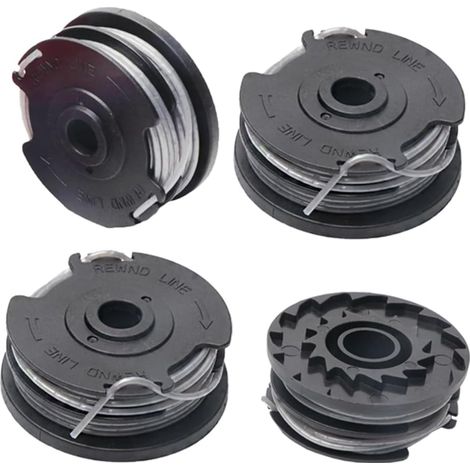 Coupe Bordure Convient pour Bosch Advance GrassCut 36, ART 36-36 LI, ART24/24+, 27/27+, 30/30+.Contient 4 Pièces F016800351 Bobine Xt1-bos-2c-4x - (1/5)