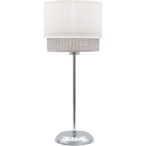 FAB 111071001 Sobre Mesa Kenya 1xe14 Blanco/gris 18d (1/2)