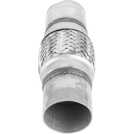 2,25 x 8 Zoll Edelstahl-Auspuffbalgrohr, Wellrohr, zum Anschweißen, universell einsetzbar (1/5)