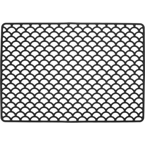 Tappetino per lavello,Tappetino antiscivolo resistente al calore,Protezione per lavello in silicone,Tappetino per lavello cavo,42x31x0,9 cm (1/5)