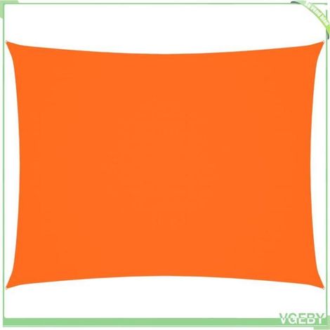 Voile de parasol - FAFEICY - 135701 - Rectangulaire 2,5x3,5 m - Tissu Oxford PU - Protection anti-UV et déperlante (1/5)